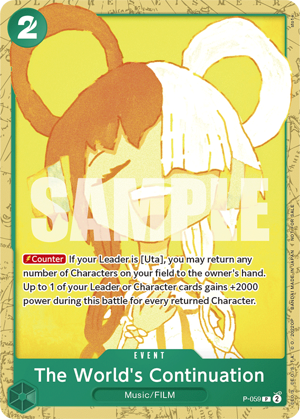 The World's Continuation One Piece card