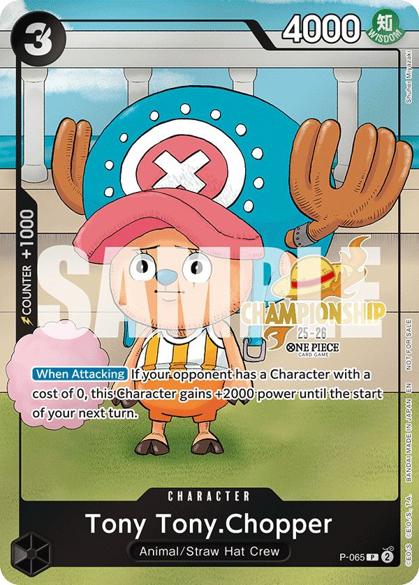 Tony Tony.Chopper One Piece card