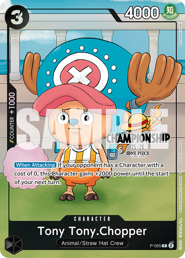 Tony Tony.Chopper One Piece card