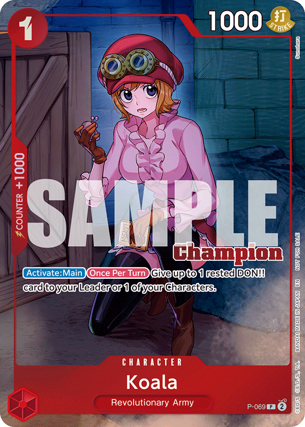 Koala One Piece card