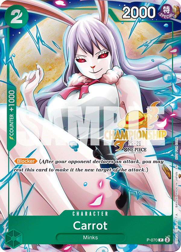 Carrot One Piece card