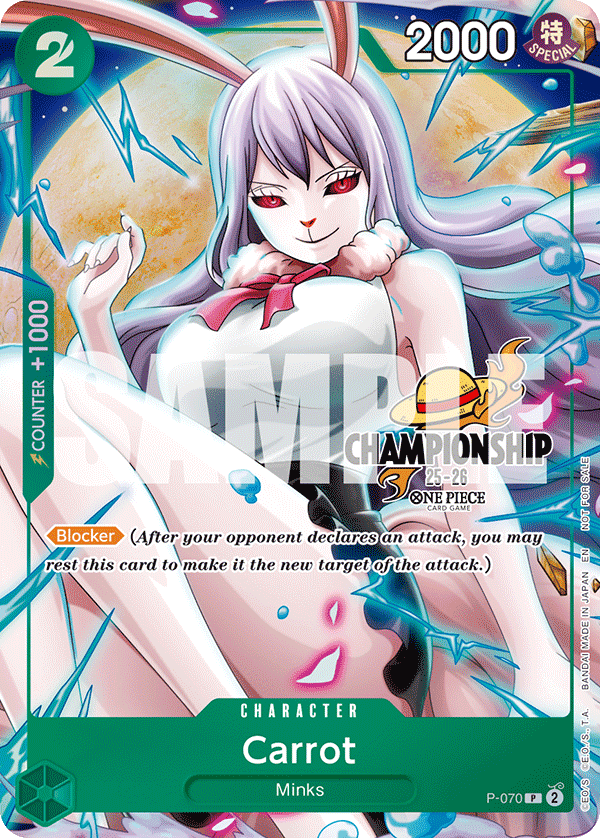 Carrot One Piece card