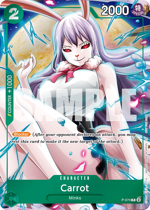 Carrot One Piece card