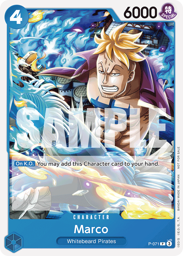 Marco One Piece card