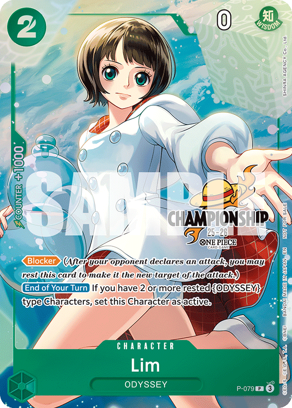 Lim One Piece card