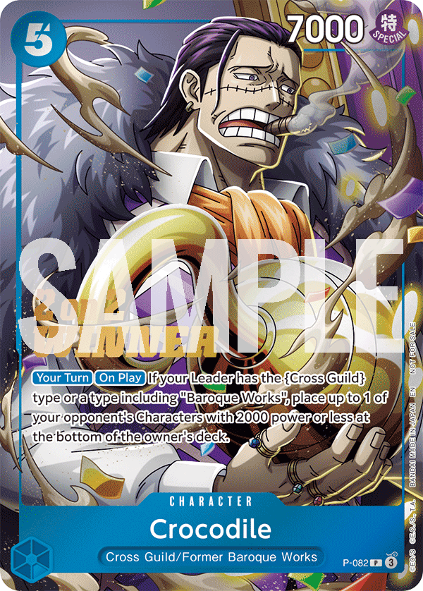 Crocodile One Piece card