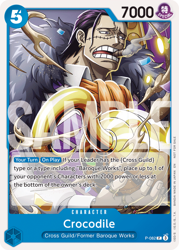 Crocodile One Piece card