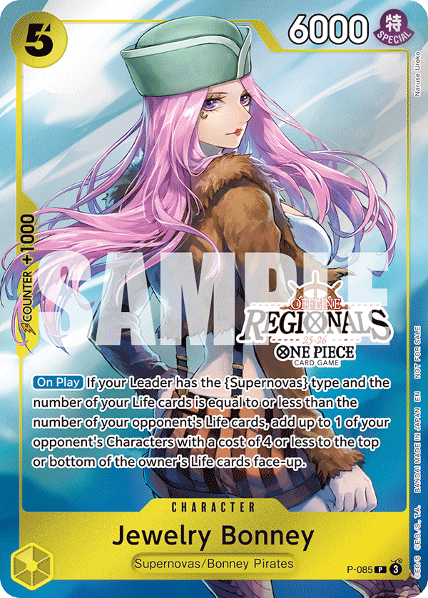 Jewelry Bonney One Piece card