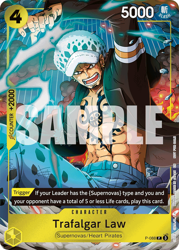 Trafalgar Law One Piece card