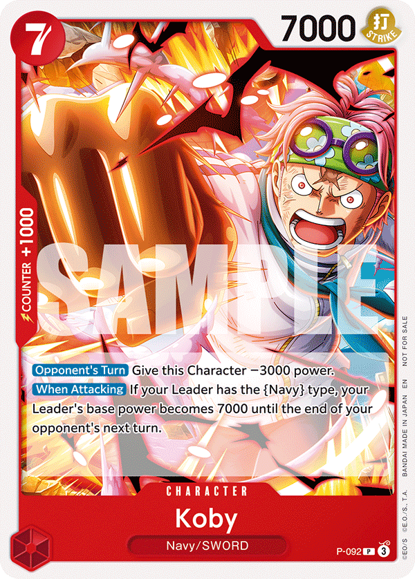 Koby One Piece card