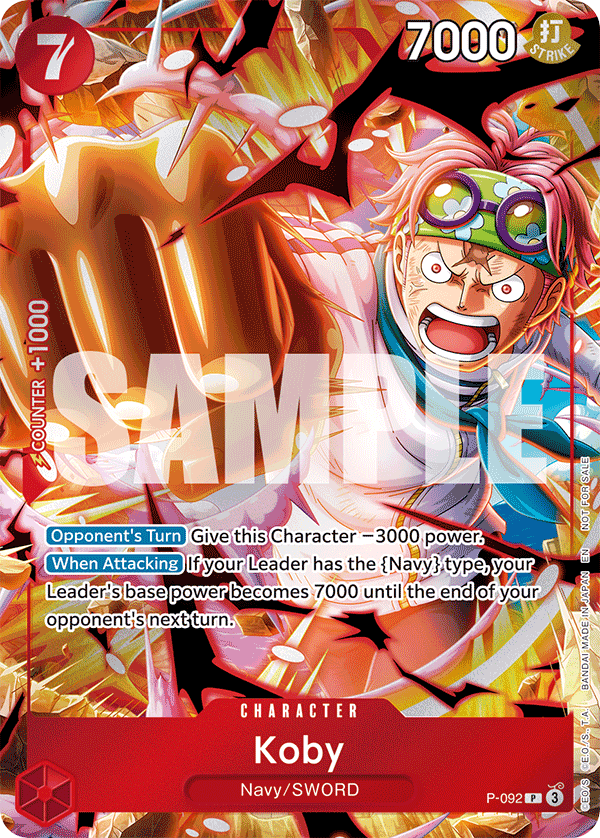 Koby One Piece card