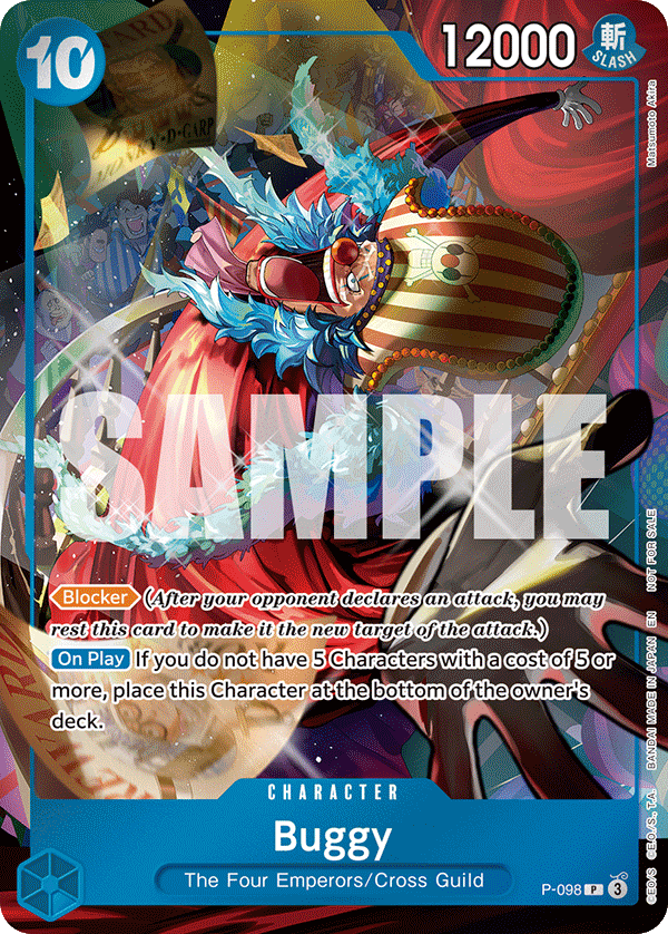Buggy One Piece card
