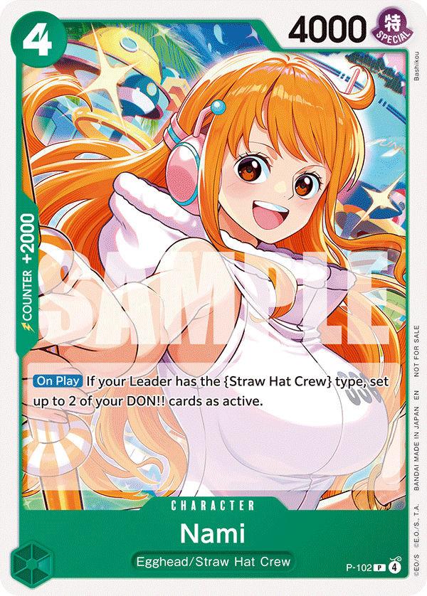 Nami One Piece card