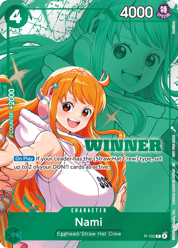 Nami One Piece card