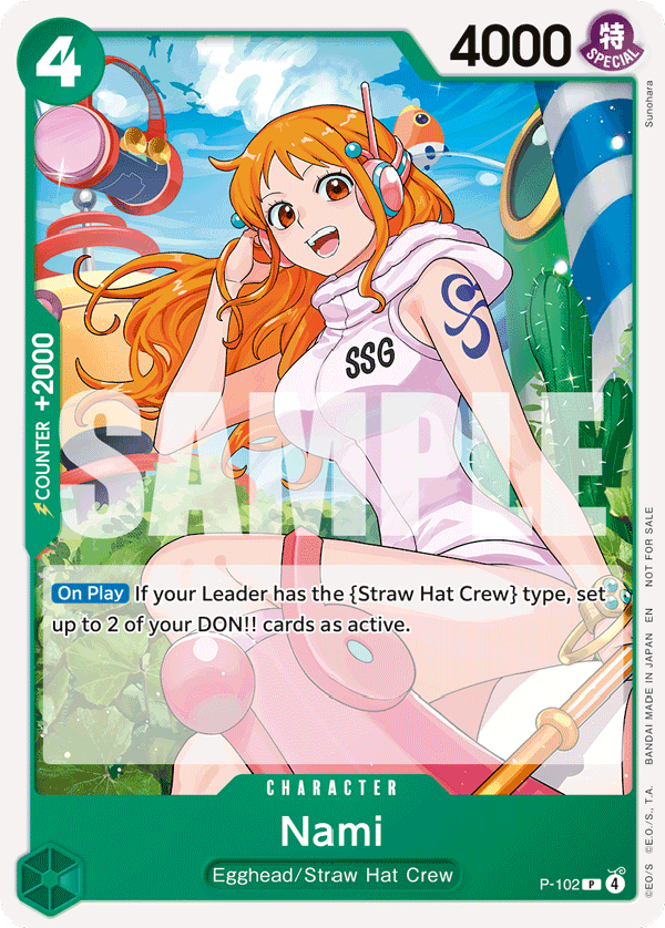 Nami One Piece card