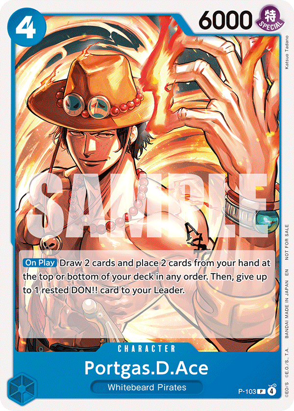 Portgas.D.Ace One Piece card