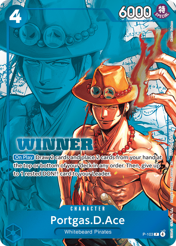 Portgas.D.Ace One Piece card