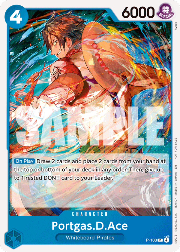 Portgas.D.Ace One Piece card