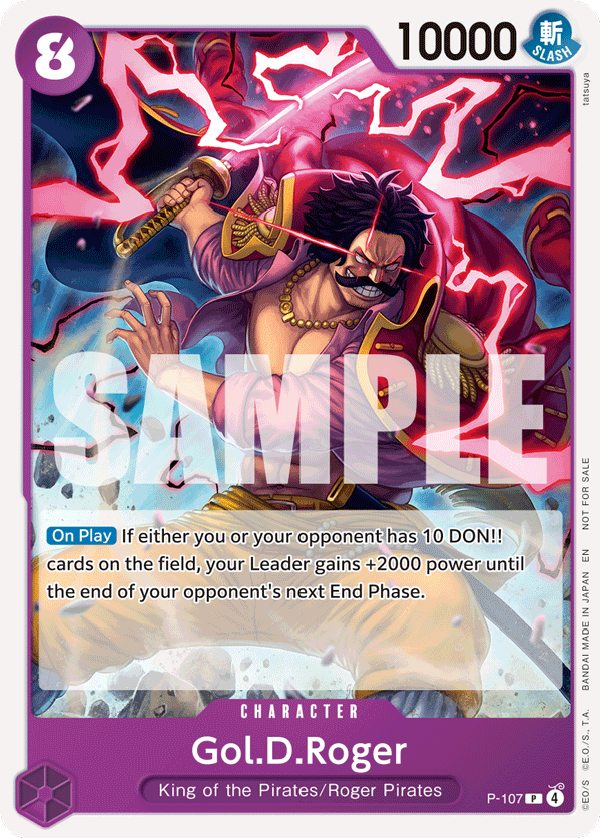 Gol.D.Roger One Piece card