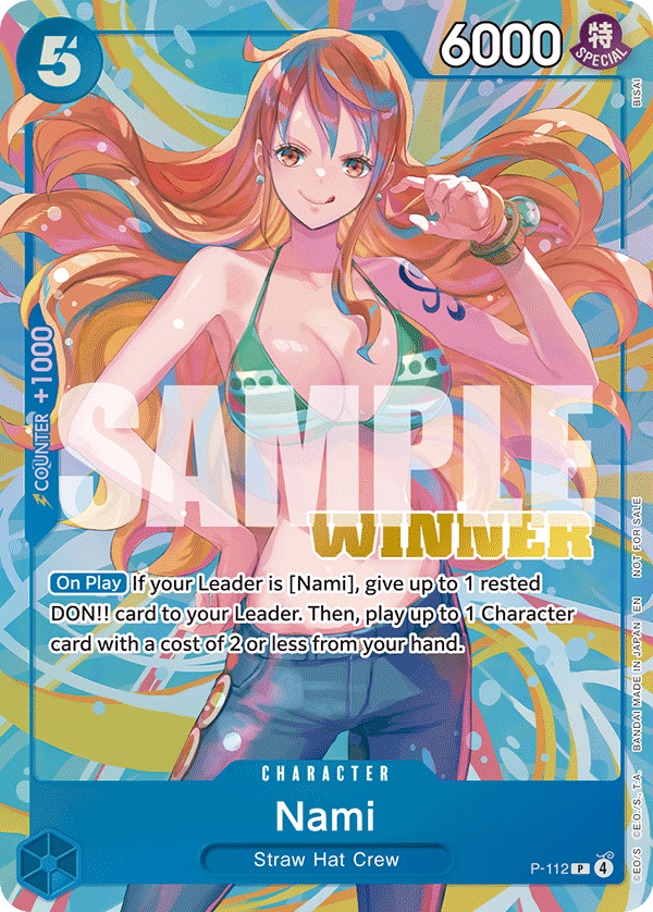 Nami One Piece card