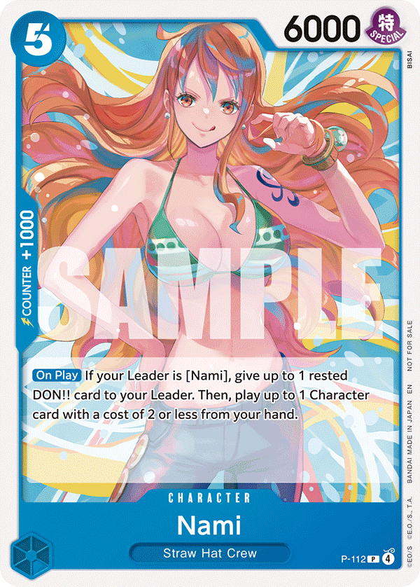 Nami One Piece card