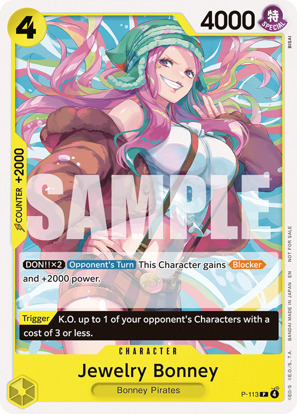 Jewelry Bonney One Piece card