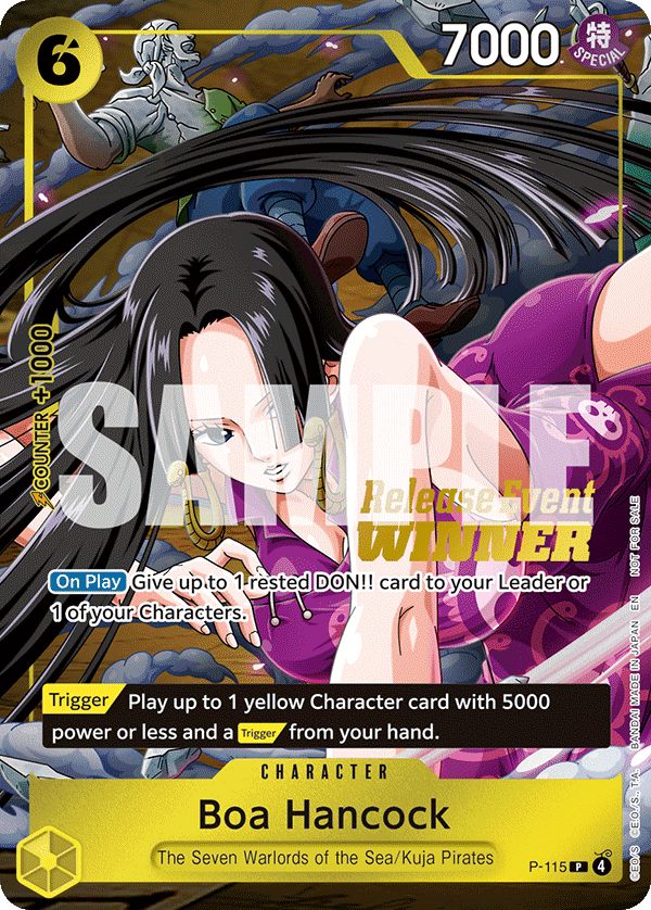 Boa Hancock One Piece card