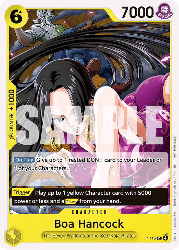 Boa Hancock One Piece card