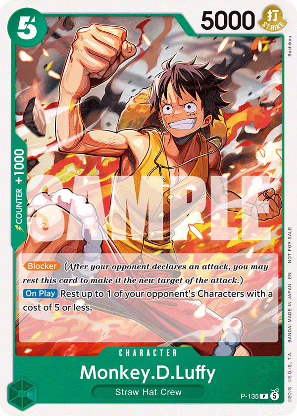 Monkey.D.Luffy One Piece card
