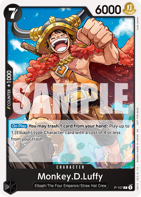 Monkey.D.Luffy One Piece card