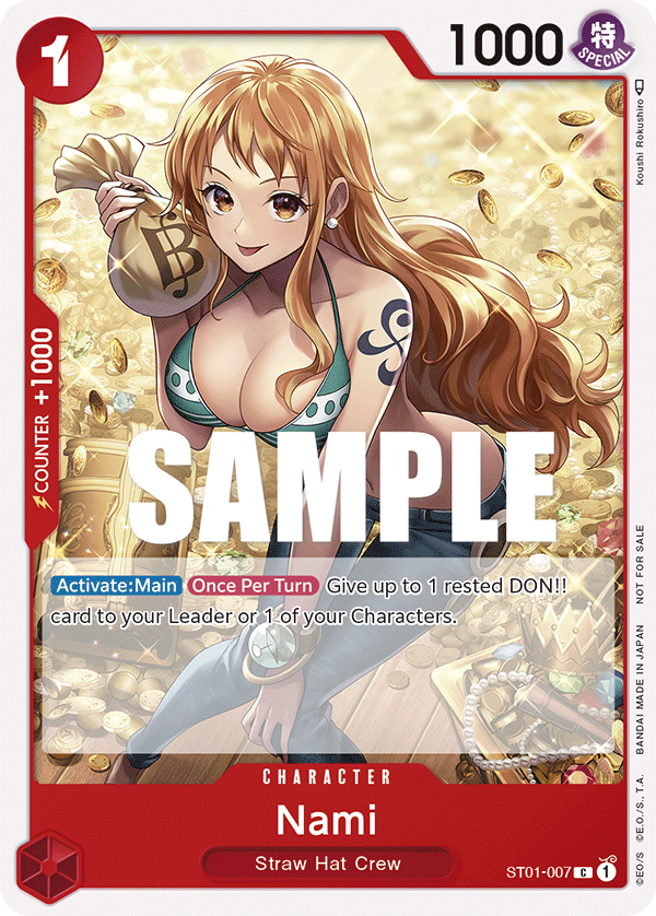 Nami One Piece card