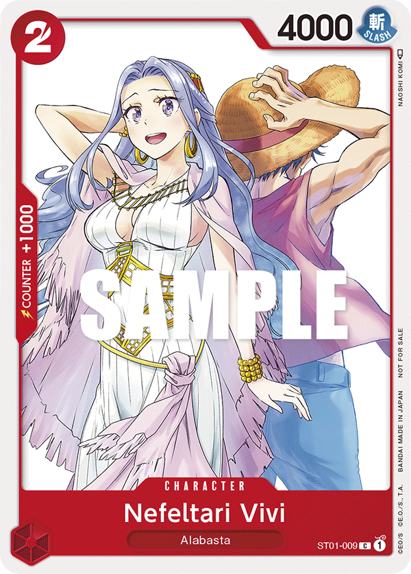 Nefeltari Vivi One Piece card