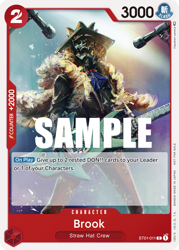 Brook One Piece card