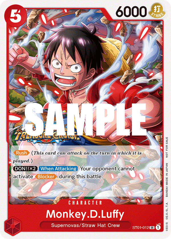 Monkey.D.Luffy One Piece card