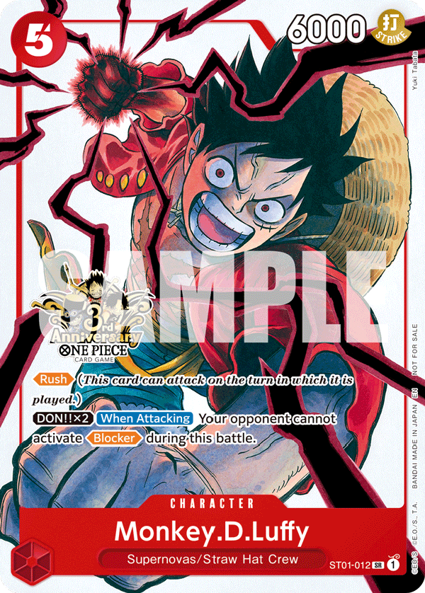 Monkey.D.Luffy One Piece card