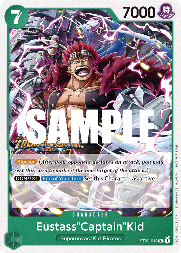 Eustass"Captain"Kid One Piece card