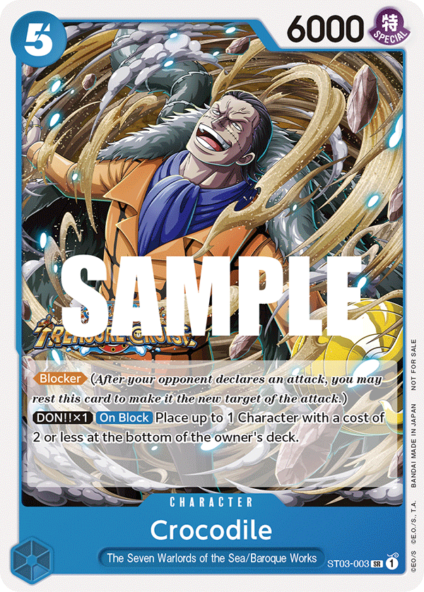 Crocodile One Piece card