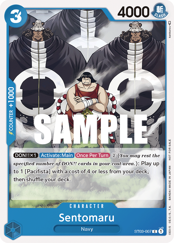 Sentomaru One Piece card