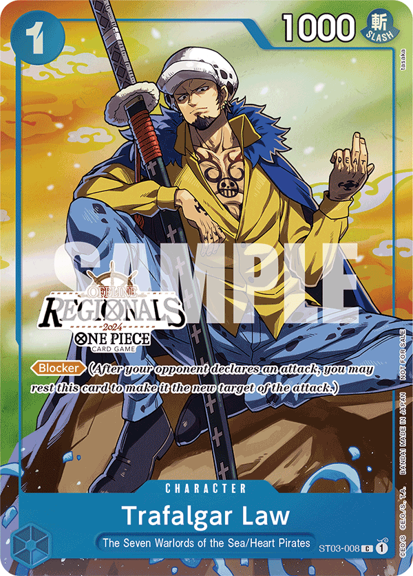 Trafalgar Law One Piece card
