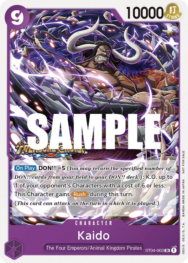 Kaido One Piece card