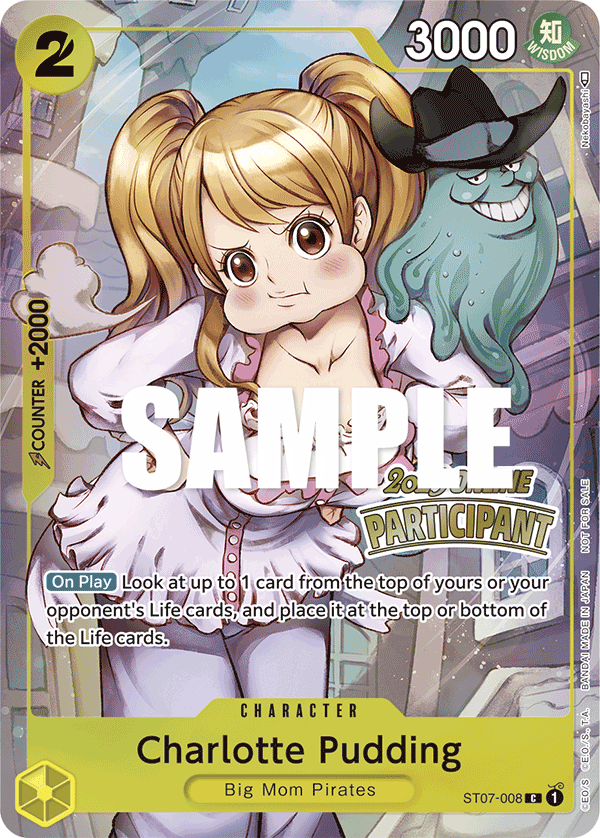 Charlotte Pudding One Piece card