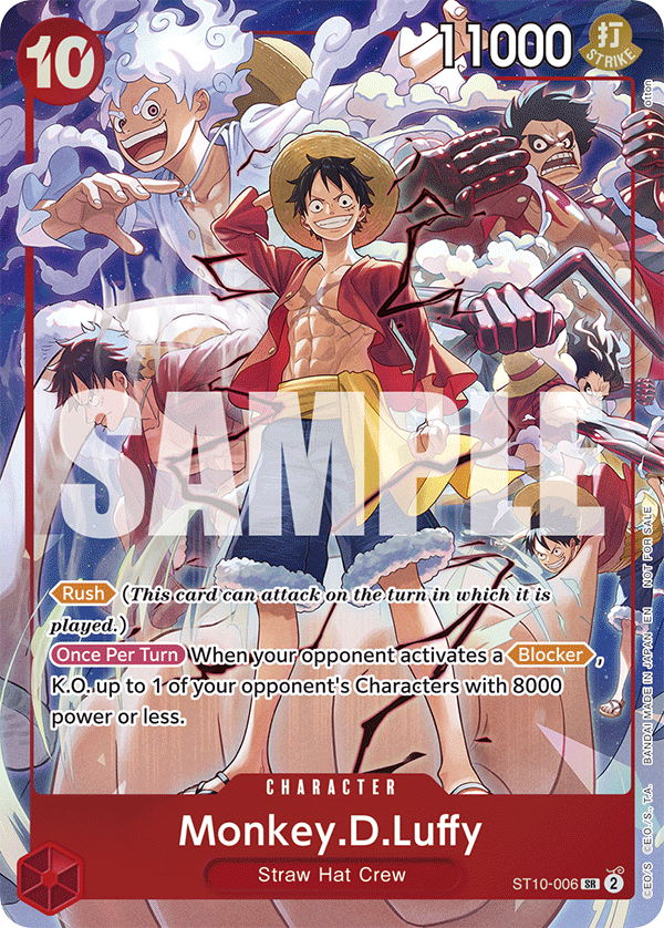 Monkey.D.Luffy One Piece card