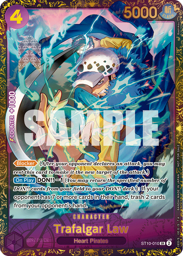 Trafalgar Law One Piece card