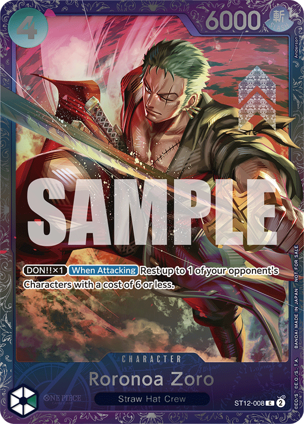 Roronoa Zoro One Piece card