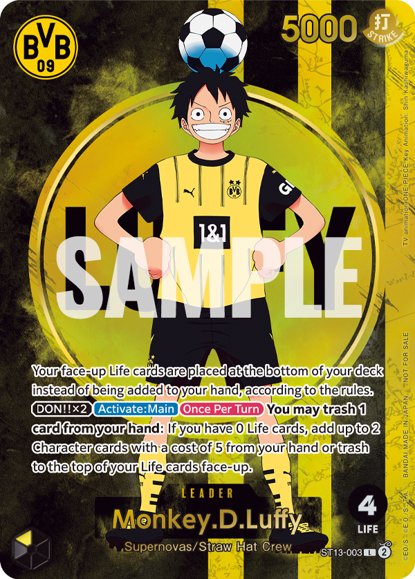 Monkey.D.Luffy One Piece card