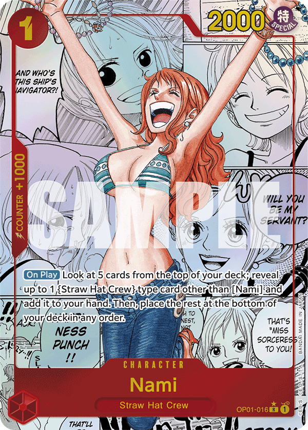 Nami One Piece card