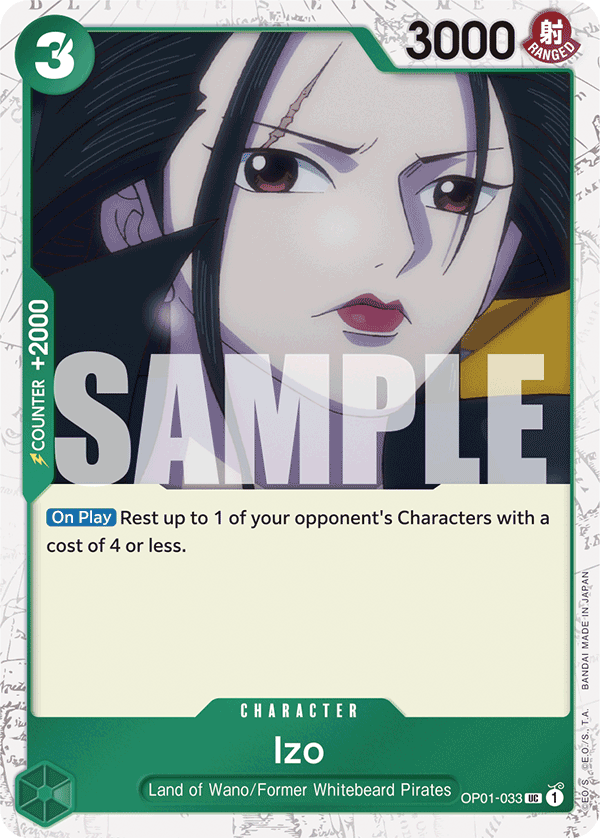 Izo One Piece card