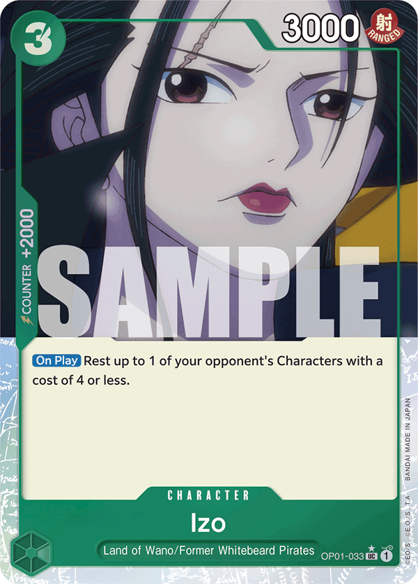 Izo One Piece card