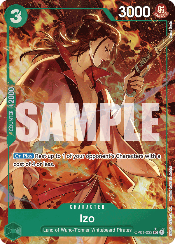 Izo One Piece card