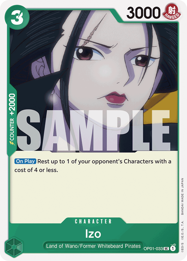 Izo One Piece card